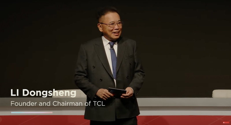 TCL董事长李东生在CES2025上的发言