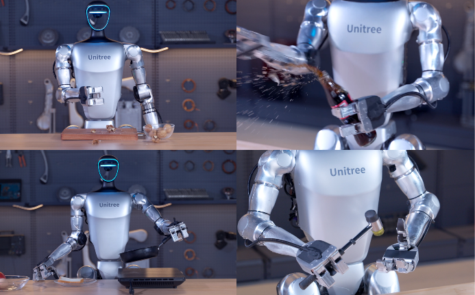 Unitree人形机器人G1、H1京东线上首发开售 售价9.9万元起