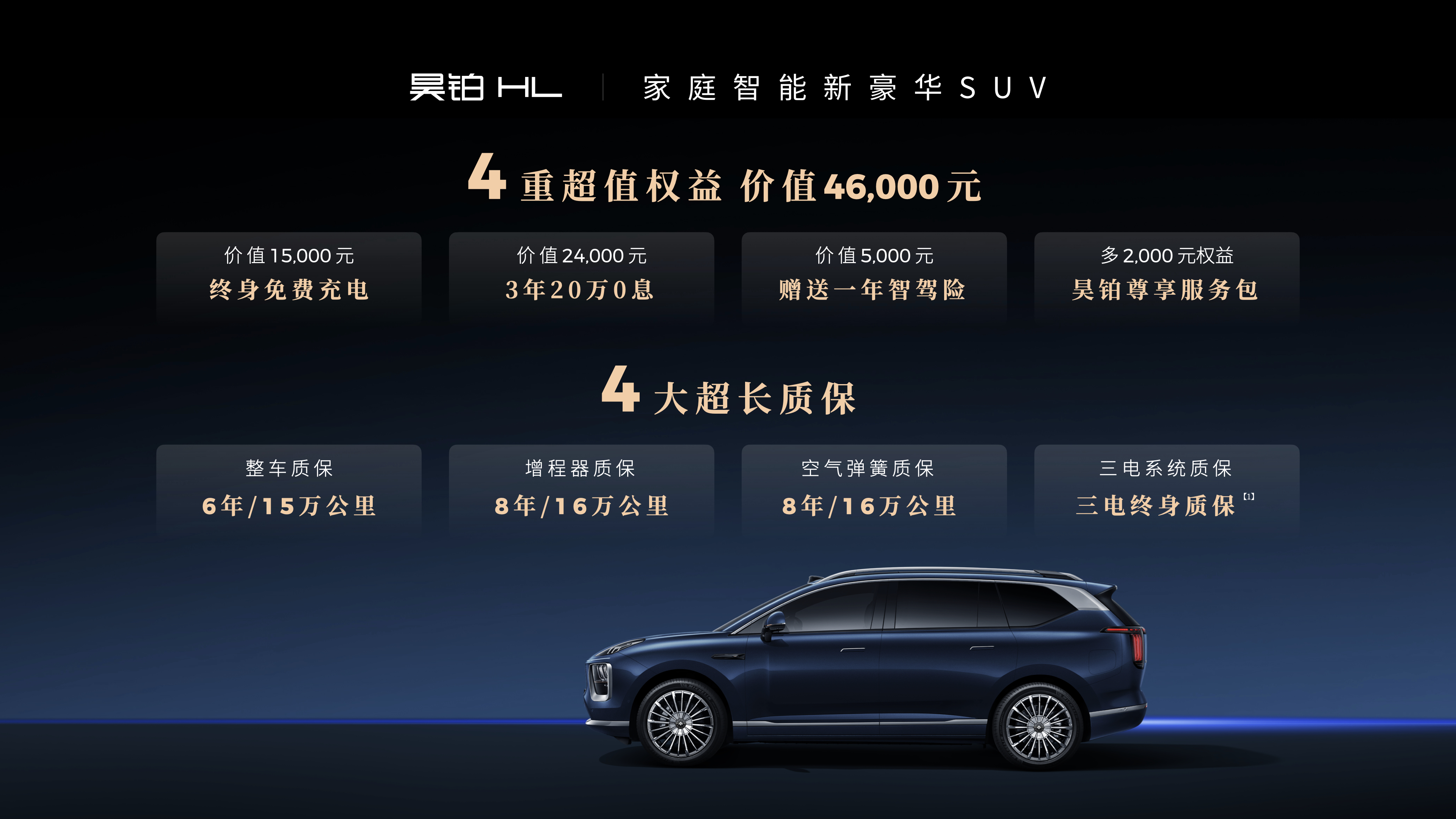 广汽昊铂HL发布：大六座豪华SUV“新皇”登场