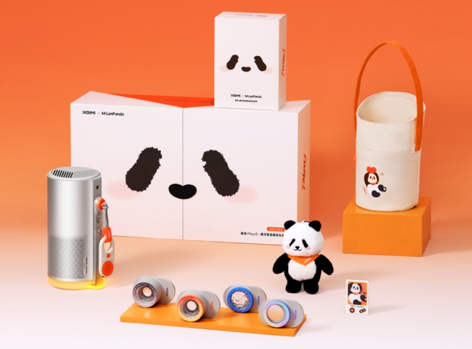 极米Play 6携手M.LanPanda萌兰—— 「投影头号玩家」“玩”法再升级