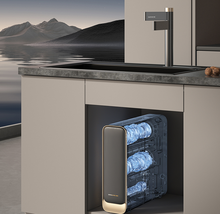 追觅双摆臂净水机：潜艇级密封科技，炸翻厨房净水规则！