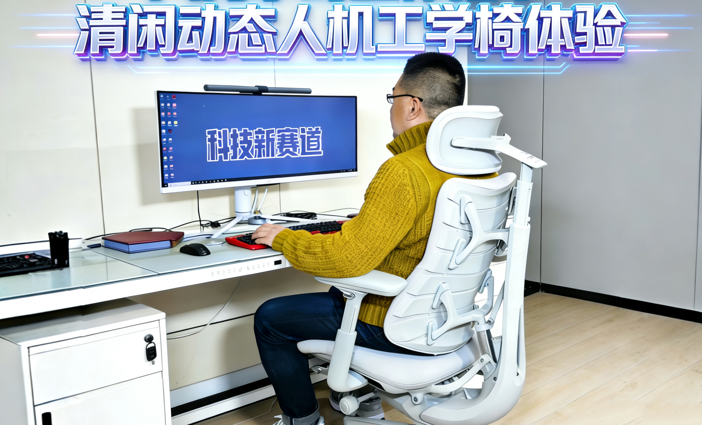 八万小时工作搭子 深度体验清闲动态人体工学椅