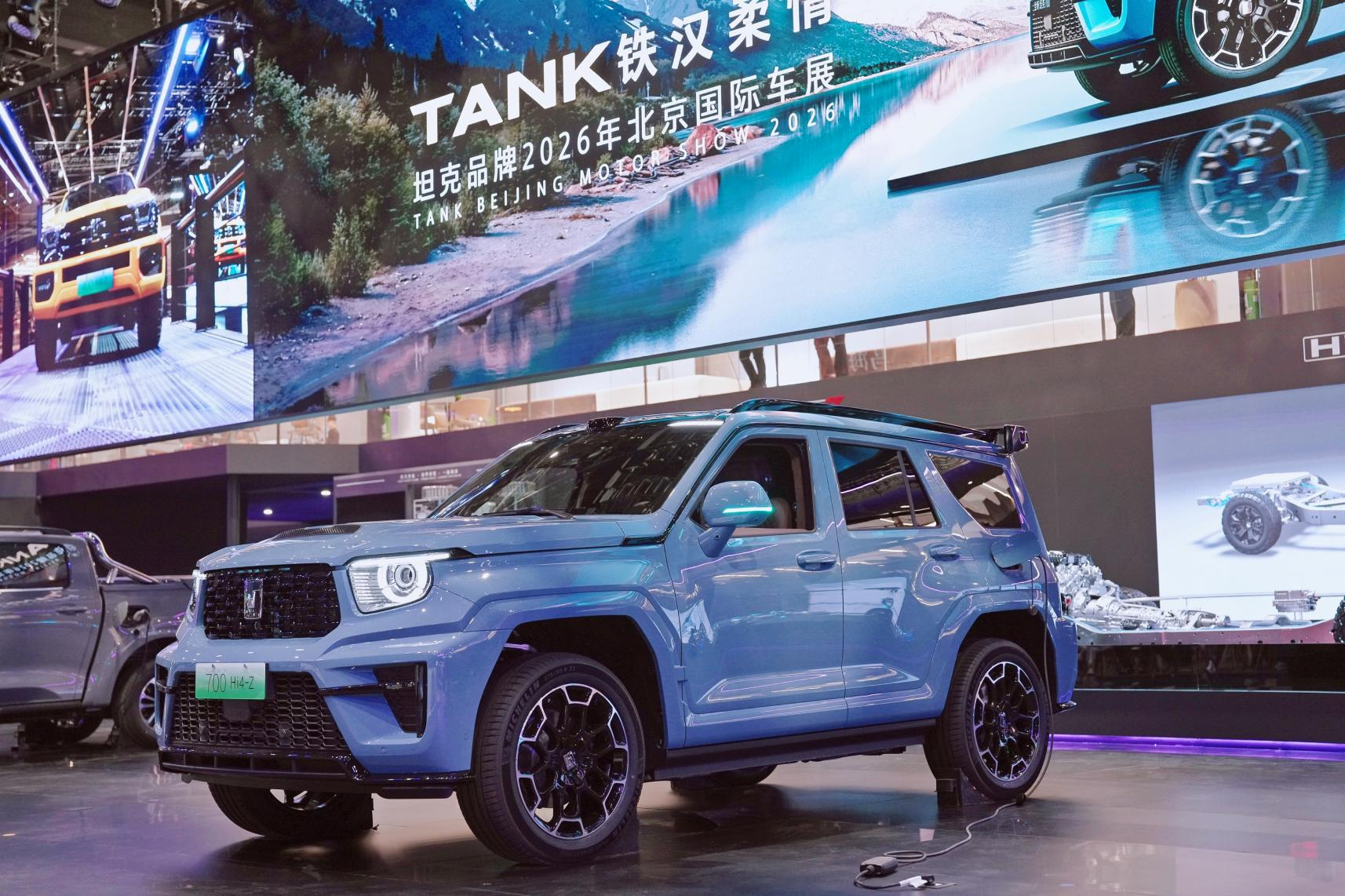 坦克铁汉柔情燃动2026北京车展 全新坦克700领衔定义全域豪华新标杆...