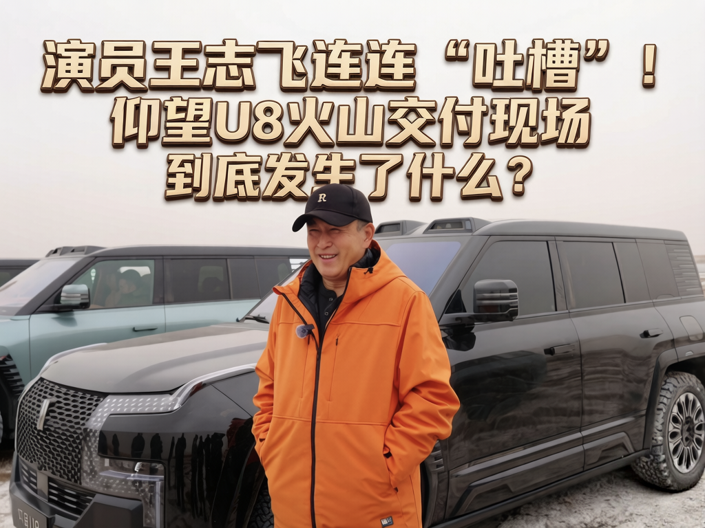 演员王志飞连连“吐槽”！仰望U8火山交付现场，到底发生了什么？...